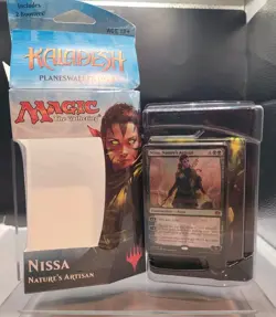 MTG Nissa Nature's Artisan Planeswalker Sealed Deck, Open Box - Image 1