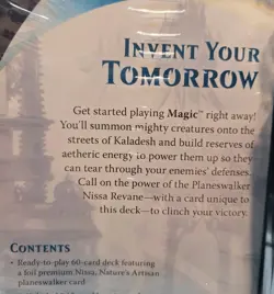MTG Nissa Nature's Artisan Planeswalker Sealed Deck, Open Box - Image 4