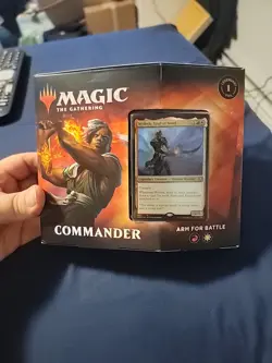 Magic the Gathering Commander - Arm for Battle Precon Deck - New in Box - Image 1