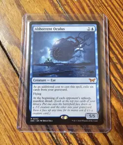 MtG Abhorrent Oculus Duskmourn: House of Horror NM mythic rare - Image 1