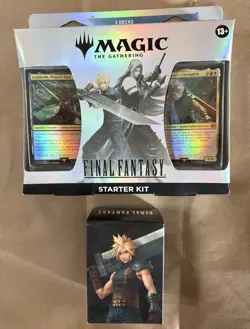 Final Fantasy MTG Cloud Commander +Starter Set - Image 1