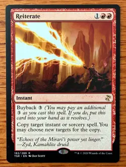 MTG Reiterate NM - Time Spiral Remastered, English - Image 1