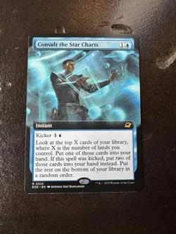 Consult the Star Charts Edge of Eternities Extended Art Rare - Image 1