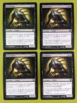 Skinrender x4 Scars of Mirrodin 4x Playset Magic the Gathering MTG 1 Italian - Image 1