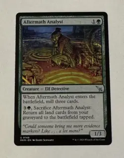 MTG Aftermath Analyst - Murders At Karlov Manor LP - Image 1