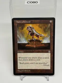 Horn of Greed Stronghold Regular (1998) - Magic the Gathering - Image 1