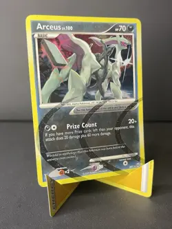 Pokemon - Arceus AR1 Arceus Lv.100 Holo Rare Platinum 2009- MP - Image 1