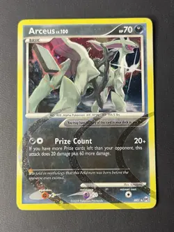 Pokemon - Arceus AR1 Arceus Lv.100 Holo Rare Platinum 2009- MP - Image 2