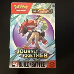 Factory Sealed Pokemon Journey Together Build and Battle Box SV09 4 Packs & Deck - Image 2