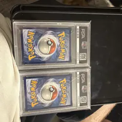 Pokemon TCG Full Art Lunala GX Solgaleo GX Gold Promo PSA 10 - Image 2