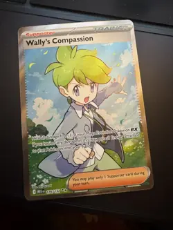 Wally's Compassion 176/132 - Pokemon Mega Evolution Full Art Ultra Rare Holo NM - Image 1