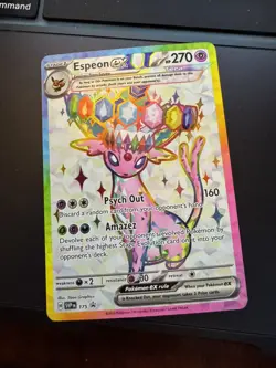 Espeon ex 175 Black Star Promo SVP NM Prismatic Evolutions Pokemon TCG - Image 1