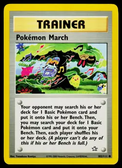 Pokemon March 102/111 Neo Genesis Common #10 - Image 1