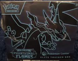 Pokemon TCG Phantasmal Flames Pokemon Center Elite Trainer Box ETB Sealed - Image 1