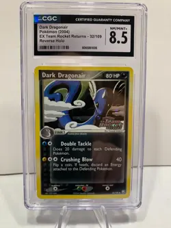 CGC 8.5 Dark Dragonair EX Team Rocket Returns 32/109 Reverse Holo Stamped - Image 1