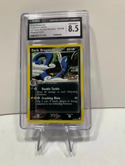 CGC 8.5 Dark Dragonair EX Team Rocket Returns 32/109 Reverse Holo Stamped - Image 2