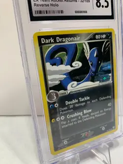 CGC 8.5 Dark Dragonair EX Team Rocket Returns 32/109 Reverse Holo Stamped - Image 4