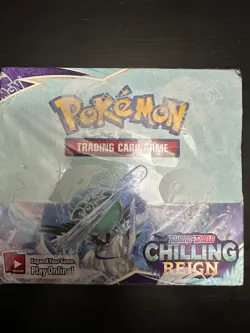 Pokemon TCG Sword & Shield - Chilling Reign Booster Display Box 820650818462 - Image 1