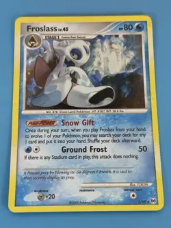 Pokemon TCG Froslass 2/99 Arceus Holo Rare NM - Image 2