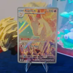 Rapidash 189/182 IR NM - Pokemon TCG Destined Rivals - Image 1