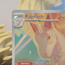 Rapidash 189/182 IR NM - Pokemon TCG Destined Rivals - Image 2