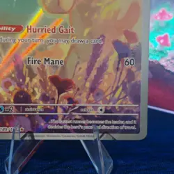 Rapidash 189/182 IR NM - Pokemon TCG Destined Rivals - Image 4