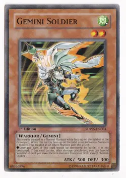 Structure Deck: Warriors' Strike #SDWS-EN004 Gemini Soldier 1st Edition - Image 1