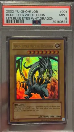 Blue-Eyes White Dragon LOB-001 The Legend of Blue Eyes White Dragon Unlimited - Image 2