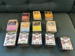 900+ Unsearched Japanese Pokemon Card Bulk & 1000+ Unused QR Code Card lot NM - Image 1