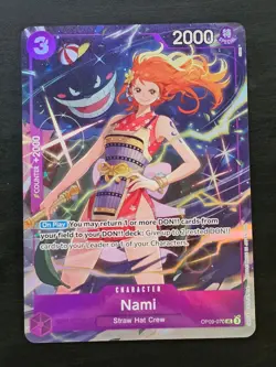Nami OP09-070 -One Piece Premium Card Collection -Best Selection Vol. 4 - LP - Image 1