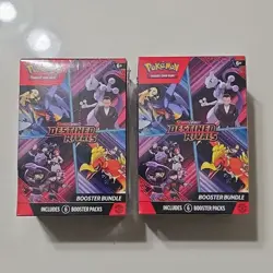 2x Pokemon Trading Card Game Destined Rivals Booster Bundle Sealed - LOT OF 2 - Image 1