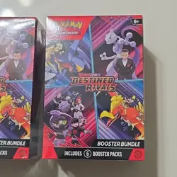 2x Pokemon Trading Card Game Destined Rivals Booster Bundle Sealed - LOT OF 2 - Image 3