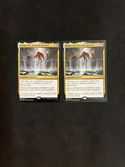 Primevals' Glorious Rebirth x2 [Dominaria] Magic MTG Cards LP - Image 1