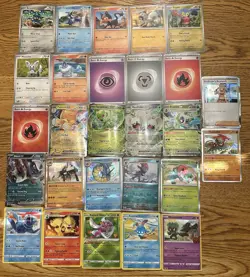 Lot of 100 Pokemon Cards 2022-2024 Very Good Condition - Image 3