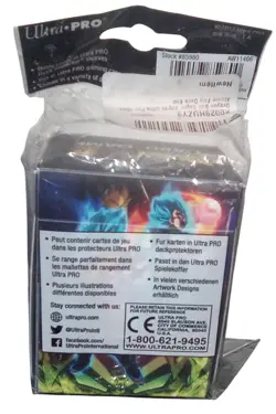 Dragon Ball Z Card Game Ultra Pro Standard Sleeve And Deck Box Set New - Image 3
