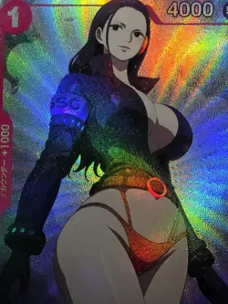 NICO ROBIN One Piece Waifu Goddess Card CUSTOM MADE - Image 2