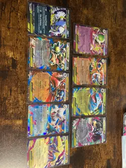Pokemon TCG Mega Evolutions EX Card Lot of 9 - Image 1