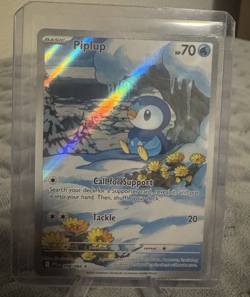 Piplup 098/094 Me02: Phantasmal Flames Holo Pokemon TCG NM/MINT Card - Image 1