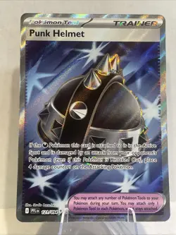 Punk Helmet - Ultra Rare ME02: Phantasmal Flames 121/094 NM Pokemon Card Tcg. - Image 1