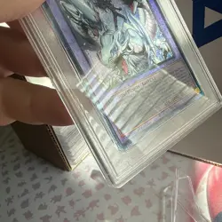 Yu-Gi-Oh! TCG Dragon Master Magia Prismatic Ultimate Rare Card RA04-EN055 PSA 9 - Image 3