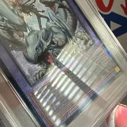 Yu-Gi-Oh! TCG Dragon Master Magia Prismatic Ultimate Rare Card RA04-EN055 PSA 9 - Image 4