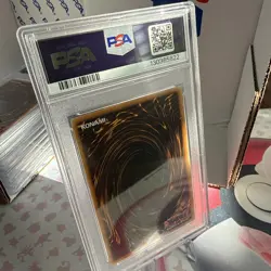 Yu-Gi-Oh! TCG Dragon Master Magia Prismatic Ultimate Rare Card RA04-EN055 PSA 9 - Image 5
