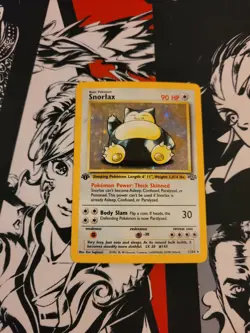 Snorlax 11/64 1st Edition Holo Rare - Pokemon Jungle TCG Card - MP - Image 2