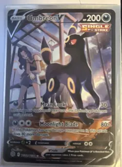 Pokemon Umbreon V TG22/TG30 Brilliant Stars Trainer Gallery Ultra Rare Holo Card - Image 1