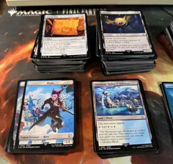 Lot of ~390 MTG Final Fantasy Bulk Cards, Lands, Tokens ( see description) - Image 2