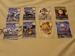 8 Starry Night Pokemon x Van Gogh Promo Card - Image 1