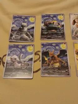 8 Starry Night Pokemon x Van Gogh Promo Card - Image 2
