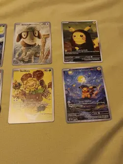 8 Starry Night Pokemon x Van Gogh Promo Card - Image 3