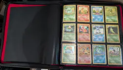 Vintage Pokemon Binder Lot - Base Set, Jungle & Fossil - Original WOTC Cards - Image 1