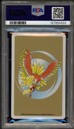 Pokemon Gold Playing Cards Steelix 6 of Spades #208A PSA 10 Gem Mint - Image 2